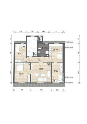 Visualisierung Grundriss