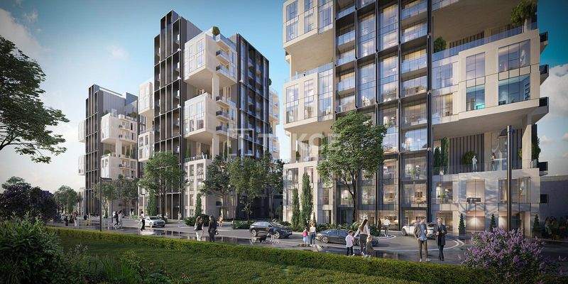 Apartments with Rich Social Facilities in Istanbul, Beyoğlu