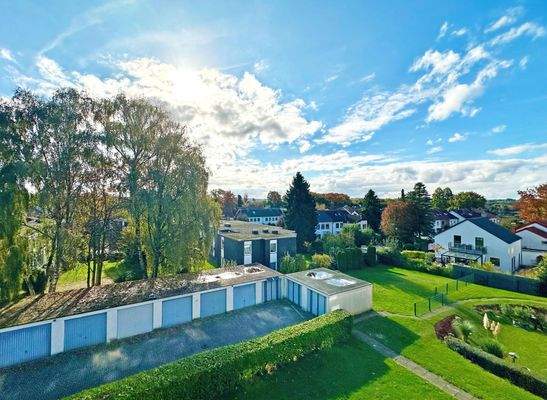 Balkonblick zur rechten Seite