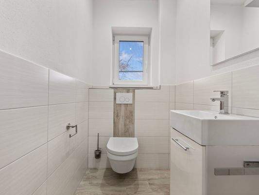 Obergeschoss - Gästetoilette