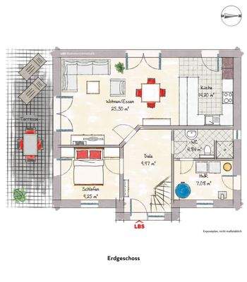 Grundriss Erdgeschoss