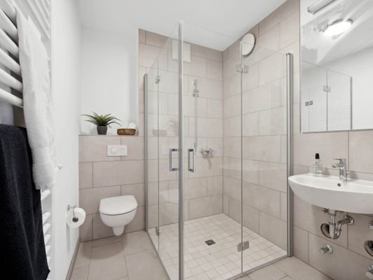 Badezimmer 1 Musterwohnung
