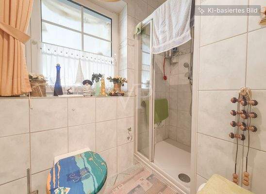 Gäste-Bad mit Dusche