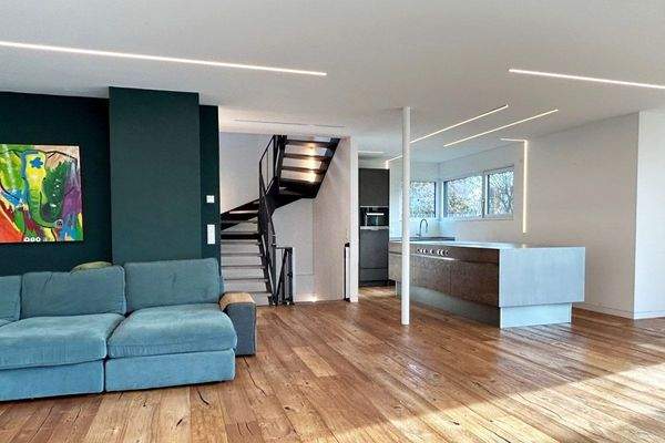 Küche, Essen und Wohnen