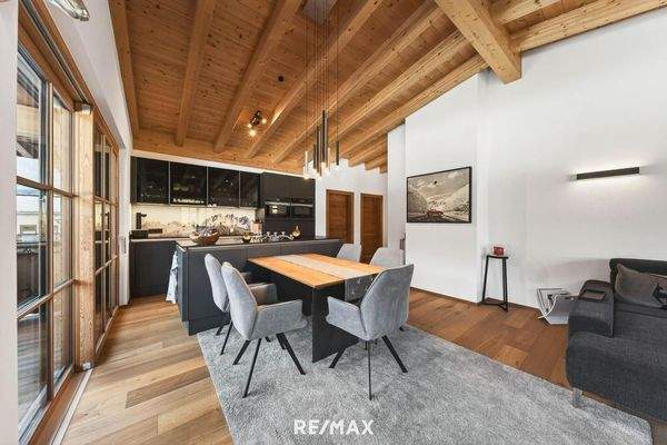 Essbereich und Küche