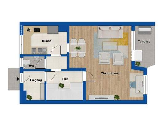 Grundriss - Erdgeschoss