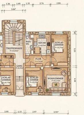 Grundriss Neuberinstraße 7,EG