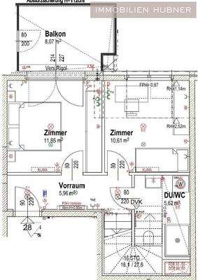 GRUNDRISS Ebene Eingang DG1