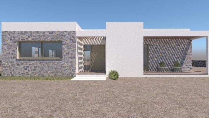 Kreta, Selles: Grundstück mit Meerblick zu verkaufen