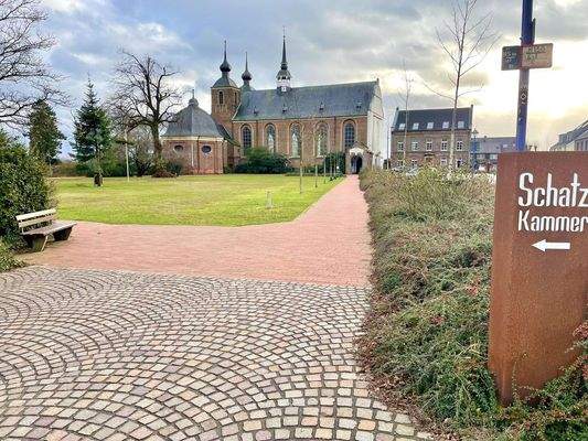 Kloster Kamp in direkter Nähe