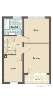 Grundriss Obergeschoss