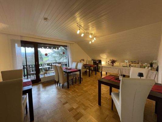 Essbereich Gästezimmer