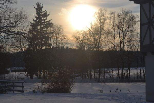 Sonnenuntergang am See