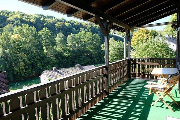 Balkon mit Ausblick