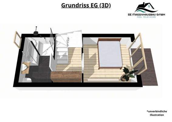 Grundriss EG 3D