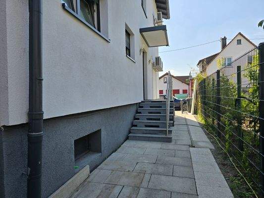 Hauszugang zum Garten