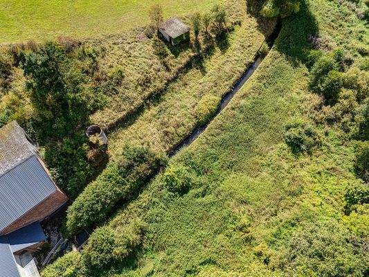 Teilansicht mit Mühlengraben und Elbbach