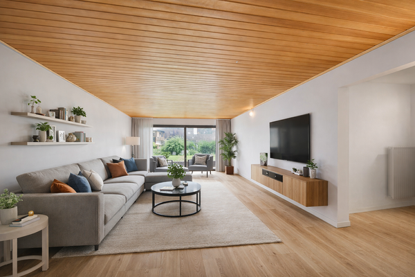 Wohnzimmer Einliegerwohnung (mögliche Sanierung)