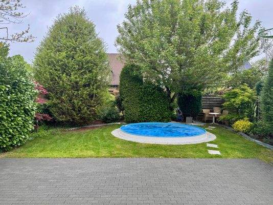 Terrasse Garten Pool