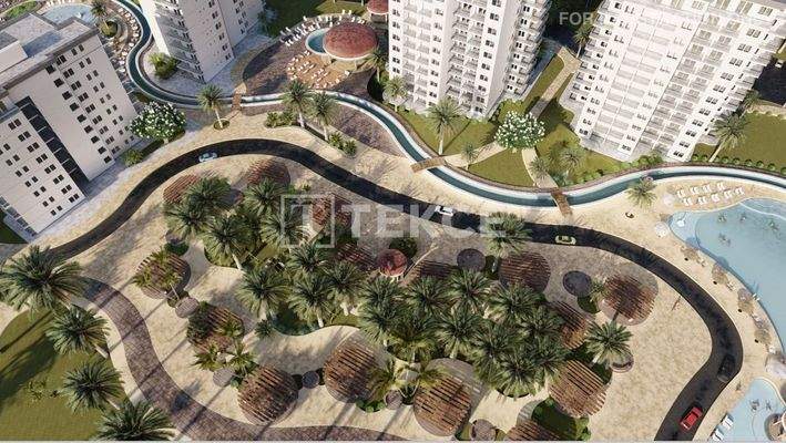 Apartments for Sale in a Compound in North Cyprus Long Beach