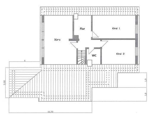 Grundriss Dachgeschoss