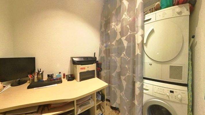 Blick in den praktischen Abstellraum innerhalb der Wohnung