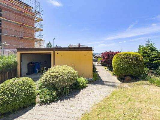 Zugang zu den Garagen