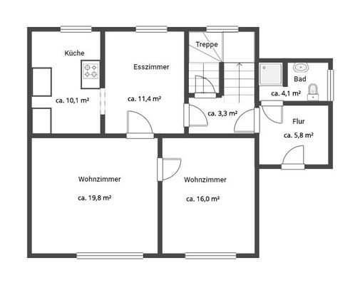 Grundriss EG