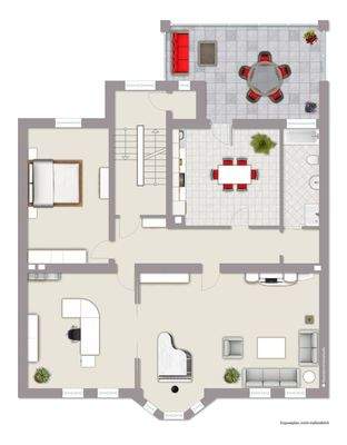 Grundriss 1. Obergeschoss