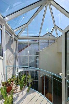 Balkon im Wintergarten