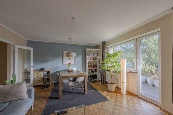 Wohnbereich mit Balkon