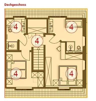 MFH Dauerwohnung 4 Dachgeschoss