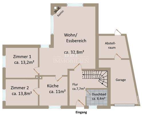 Grundriss Erdgeschoss 