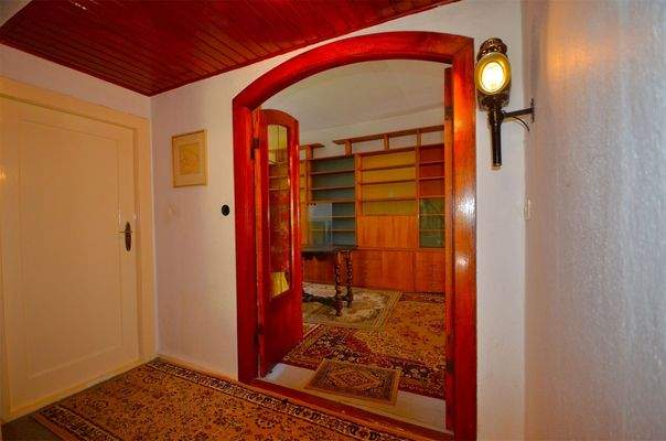 Zugang Flur in Wohnzimmer