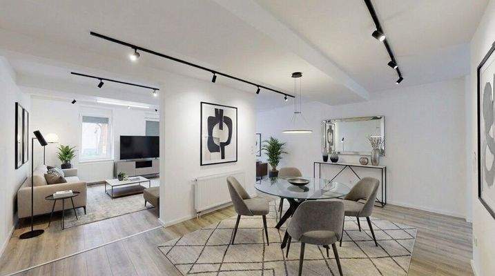 Wohn- und Essbereich (visualisiert)