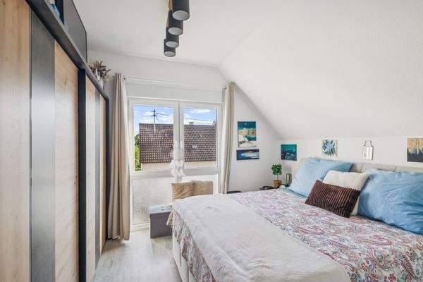 Schlafzimmer im Dachgeschoss