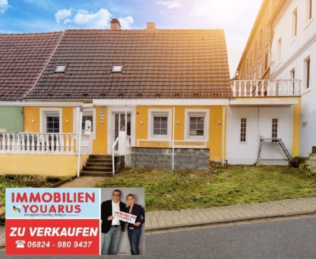 Einfamilienhaus (behindertengerecht umgebaut) mit Garage und großem Grundstück in Ottweiler Steinbach zu verkaufen