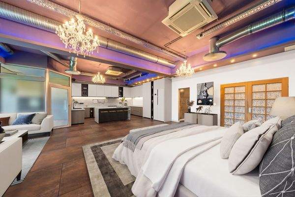 Staging-Beispiel Wohnraum