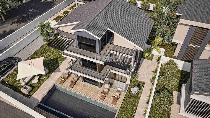 4-bedroom Detached Villas for Sale in Fethiye Çalış