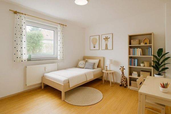 Kinderzimmer 1 visualisiert