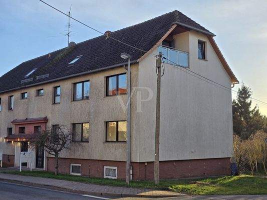 Ansicht Westen mit Balkonanlage