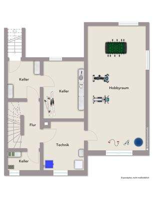 Grundriss Untergeschoss