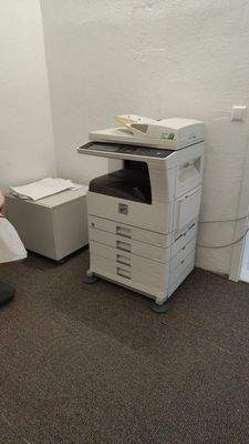 Ecke für den Kopierer