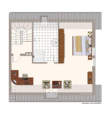 Grundriss Dachgeschoss