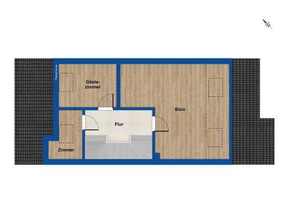 Grundriss - Dachgeschoss
