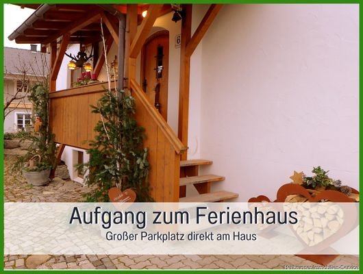 Aufgang zum Haus