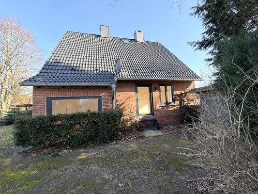 Seitenansicht Garten