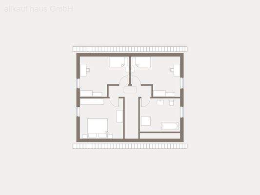 Grundriss Obergeschoss