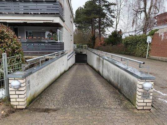 Einfahrt Tiefgarage