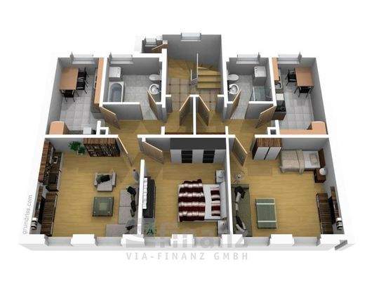 Grundriss Obergeschoss